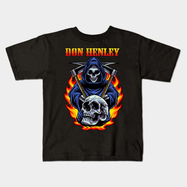 DON HENLEY BAND Kids T-Shirt by Roxy Khriegar Store